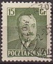 Poland 1950 Characters 15 GR Green Scott 480